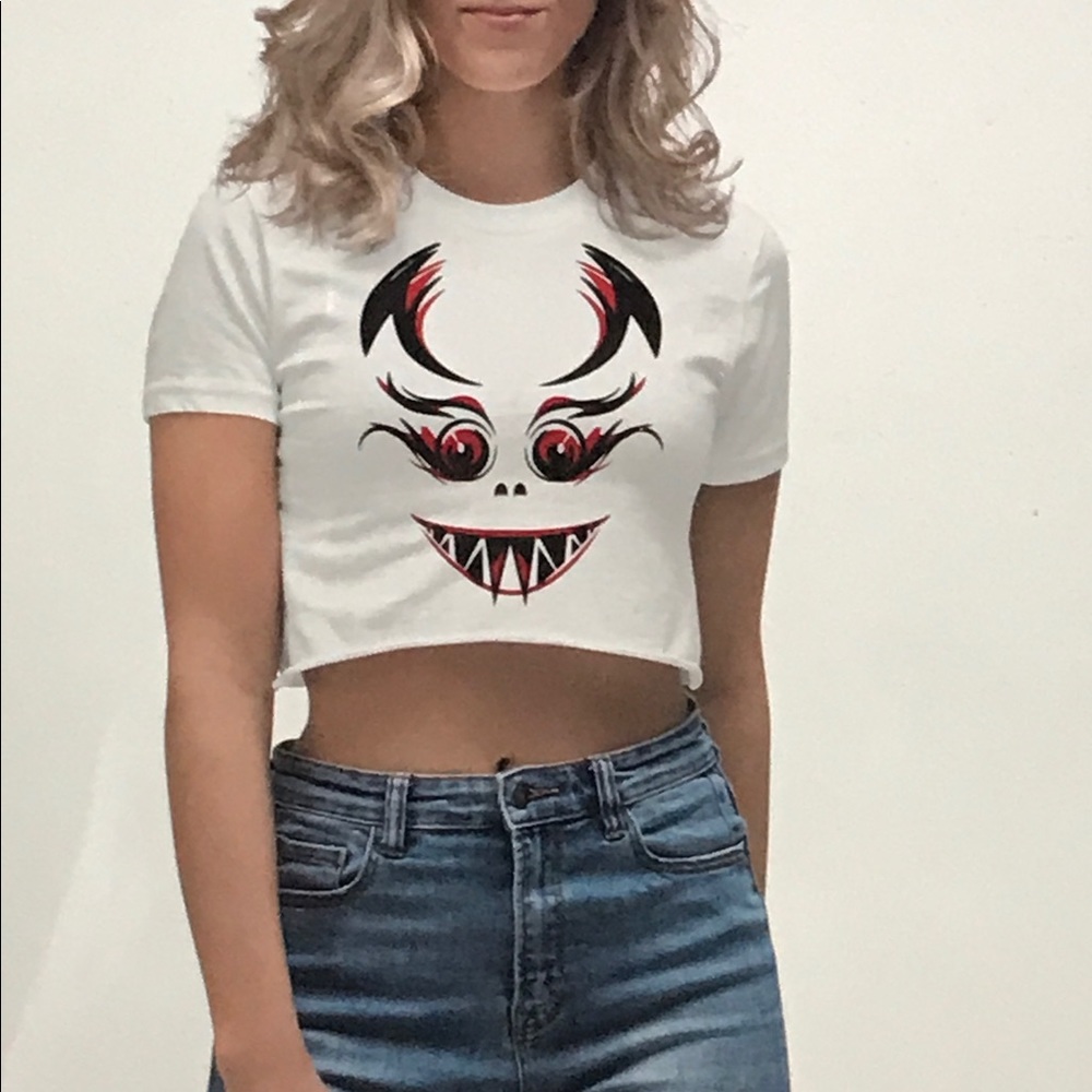 Devil Monster Crop top